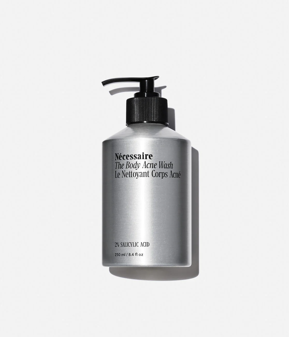 Necessaire The Body Acne Wash with 2% Salicylic Acid, Zinc + Niacinamide