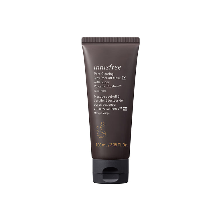 Innisfree Pore Clearing Clay Peel Off Mask 2X with super volcanic clusters