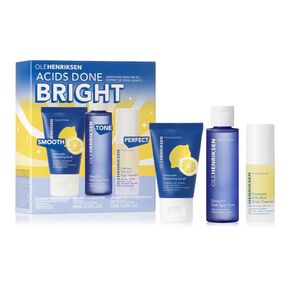 Olehenriksen Acids Done Bright Smoothing Skincare Set