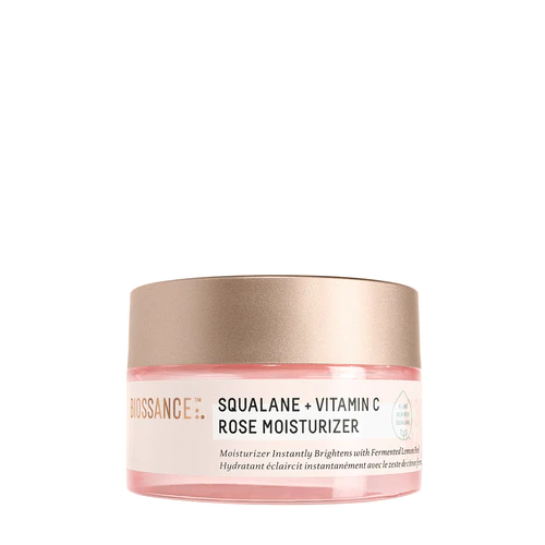 Biossance Squalane + Vitamin C Rose Moisturizer