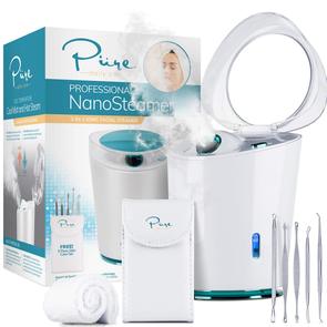 Pure Care Daily NanoSteamer Professional Nano Ionic Facial Steamer