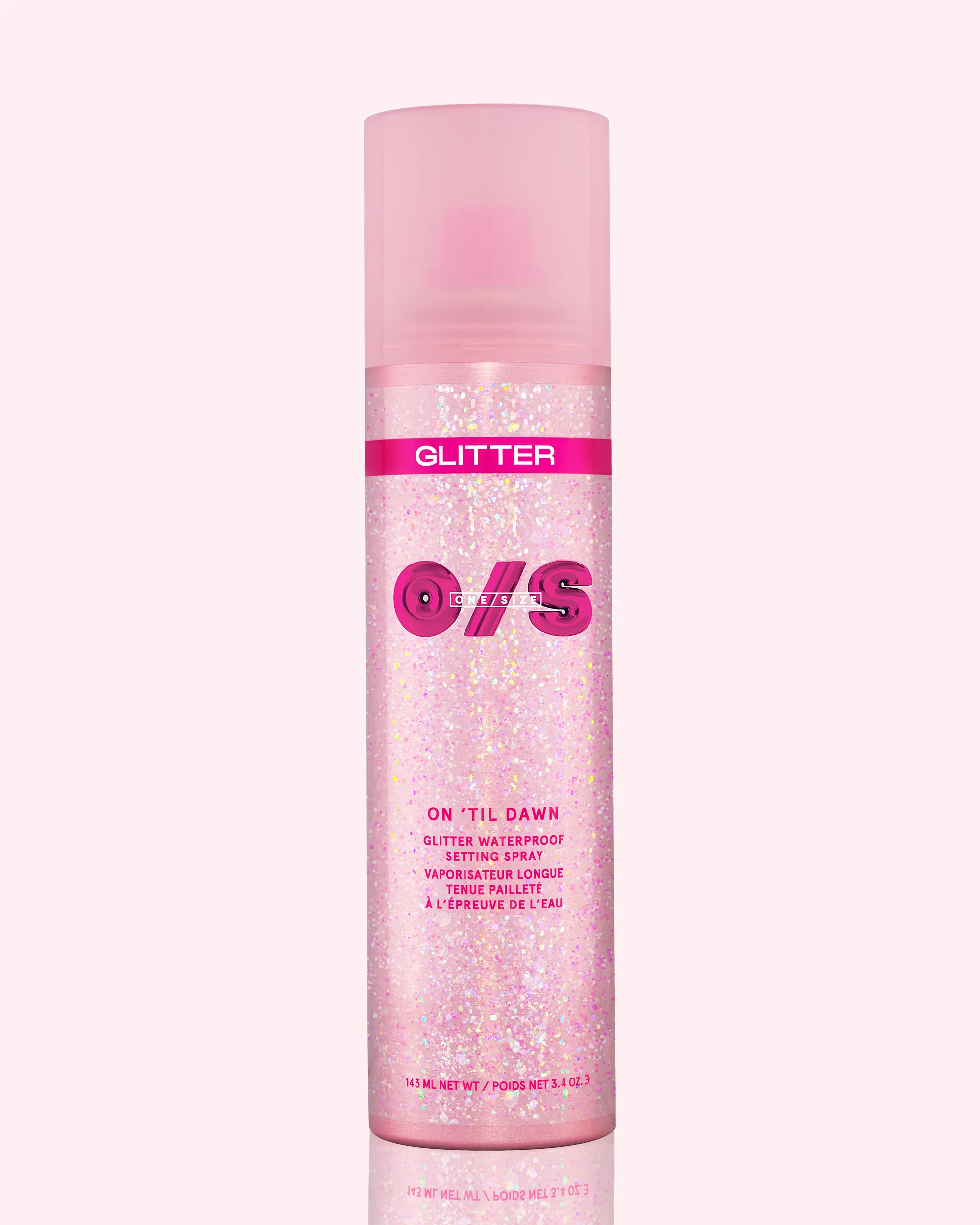 One Size On 'Til Dawn Glitter Waterproof Setting Spray