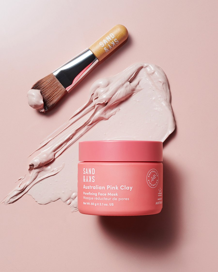 Sand And Sky Australian Pink Clay Porefining Face Mask (2.1oz)