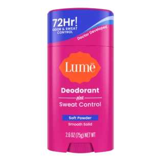 Lume Whole Body Deodorant + Sweat Control- Solid Stick