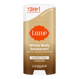 Lume Whole Body Deodorant- Invisible cream