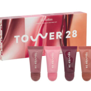 Tower 28 Lipsoftie tinted lip treatment set