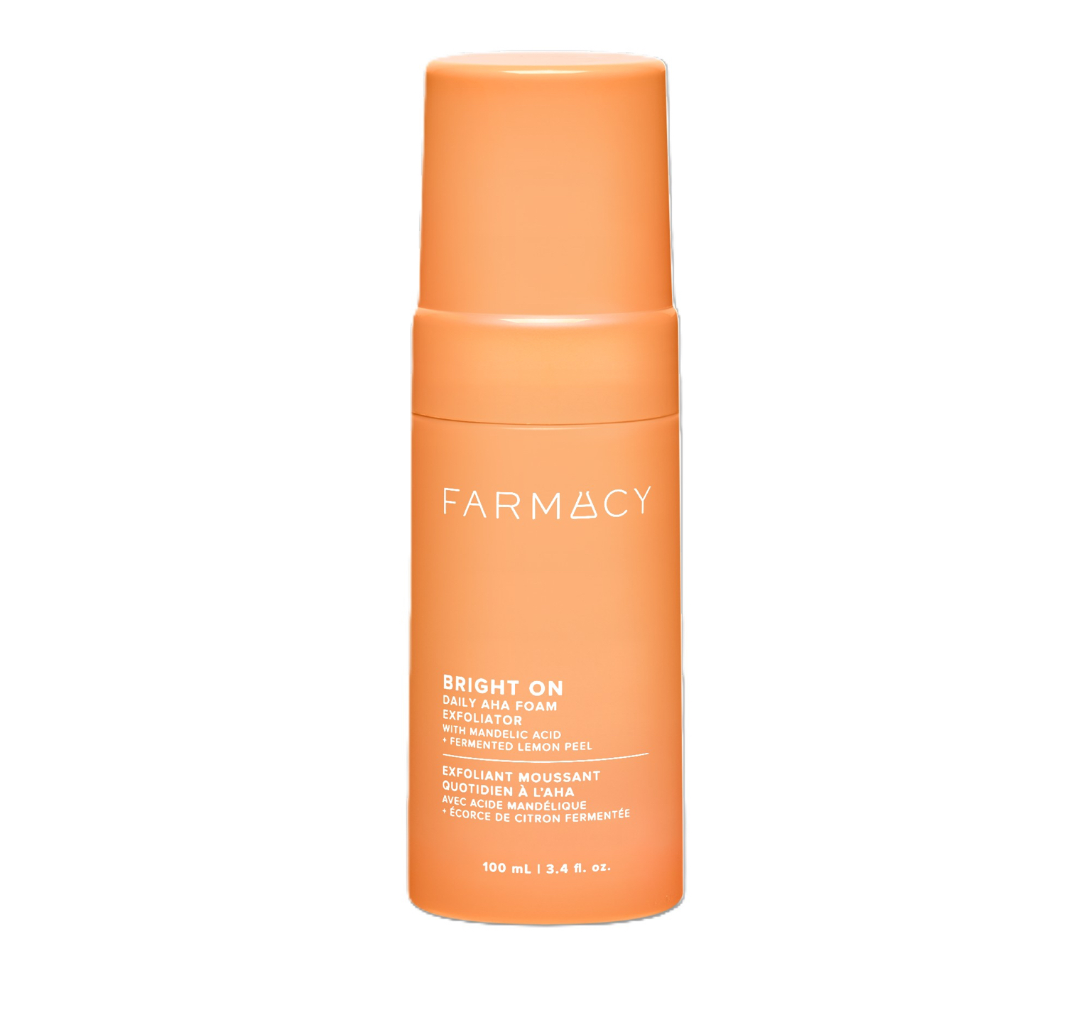 Farmacy Bright on daily AHA foam exfoliator